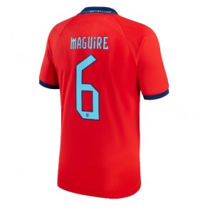 England Harry Maguire #6 Replica Away Stadium Shirt World Cup 2022 Short Sleeve